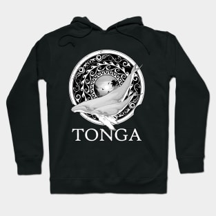 Humpack Whales Shield of Tonga Hoodie